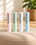 Brosse Anti-Poils Auto-Nettoyante — Format poche, sans recharge