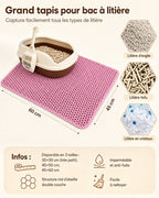 Structure nid d'abeille double couche, imperméable, compatible argile, tofu et cristaux